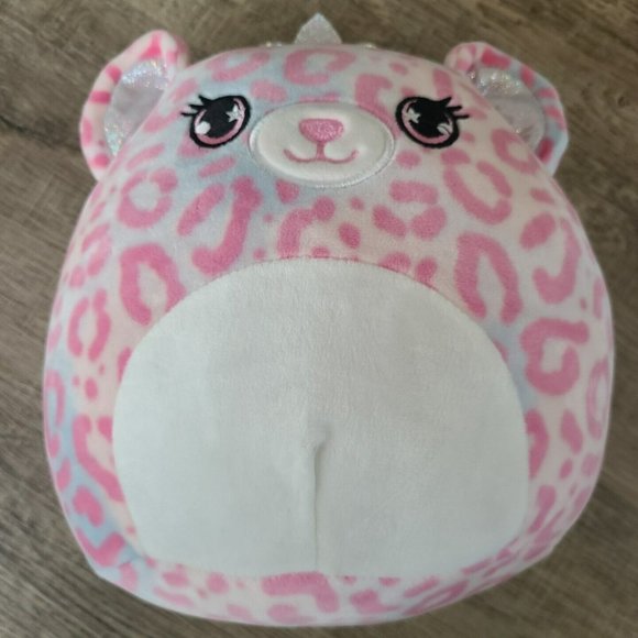Squishmallow Mystery Squad Pink Leopard Cheetah 8” Brandi Plush Stuffed Animal - Picture 2 of 8